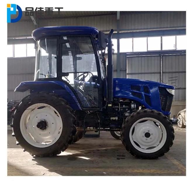 Trator de tração nas quatro rodas, transportador de grãos agrícolas, campo de paddy, pastagens, solo macio, transportador