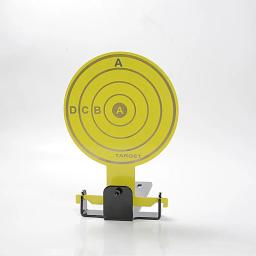 Metal Folding Hollow Humanoid Target, Airsoft CQB CS, Jogos competitivos, Prática de tiro, Novo anel - Image 4