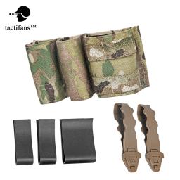 Tático airsoft magazine bolsa molle 5.56 1 + 2 lado 9mm kydex cunha inserção kywi malícia cinta clipe tmc caça cinto paintball - Image 1