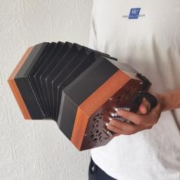 Blazefine-Acordeão Hexagonal para Adulto, Concertina Inglesa, Bolsa de Transporte, Mesma Nota em Pull and Push, Jogo Profissional Primário - Image 2