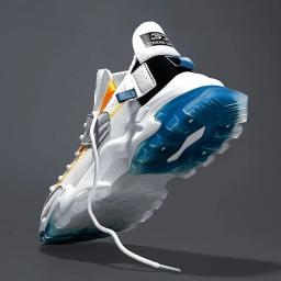 Sapatos masculinos tênis casuais sapatos tenis sapatos de luxo treinador corrida respirável sapatos moda mocassins tênis para homem - Image 1