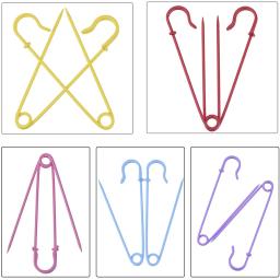 10/30pcs grandes pinos de segurança 50mm colorido pinos de roupas mola de bloqueio pinos de costura fixadores para diy artesanato tricô jóias fazendo - Image 5
