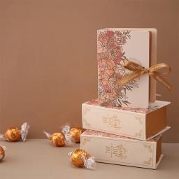 Caixa De Embalagem De Presente Com Lembrança, Livro Criativo, Caixa De Doces De Casamento, Aniversário E Celebração De Ano Novo, Saco De Presente De Festa De Chuveiro De Bebê - Image 2