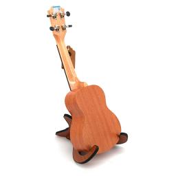 21 polegada borboleta amor flor sapele ukulele rosewood fretboard 4 cordas hawaiian pequena guitarra elétrica ukulele com captador eq - Image 2