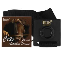 Irin cello antiderrapante almofada instrumento de cordas acessórios cello suporte não deslizamento cinta endpin rolha instrumento musical peças - Image 2