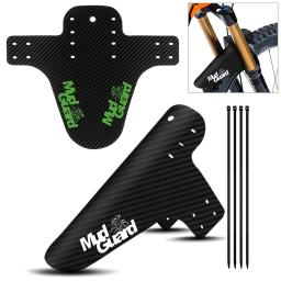 1 conjunto de mountain bike colorido pára-choques dianteiro traseiro paralama saver lama guarda asas acessórios ciclismo estrada bicicleta peças de proteção - Image 2