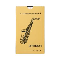 Ammoon-bambu tradicional saxofone palhetas, Sax Instrument acessórios, força 1.5, força 3.0, 2.5, 10pcs - Image 2