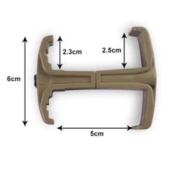 Tactical Caça Velocidade Recarregar, Lanterna Barrel, Clamp Mount para AK, M4, PMAG, M16, Airsoft Revista Acessórios - Image 4