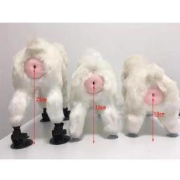 Silicone Simulação Mating Toy Dog, Masculino Pet Estrus Vent, Brinquedos para cães pequenos, Buldogue, Acessórios para cães de pelúcia, Vent Sex - Image 6