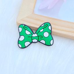 Mini arco bonito do pvc para scrapbook, 20pcs, novo padrão, cola flexível, parte traseira plana, diy, diy, artesanato, decoração, q45 - Image 4