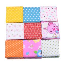 Tecido de algodão estampado floral, artesanato de bonecas, acessórios de costura, artesanato, faça você mesmo - Image 4