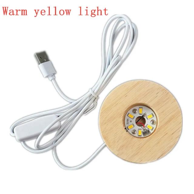 Molde de Silicone para Lâmpada Noturna em Resina Epóxi com Led e Espelho Decorativo Faça Você Mesmo
