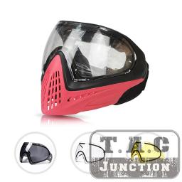 Óculos térmicos para paintball, óculos de proteção facial dupla lente anti-neblina alta visão ajustável acessórios de tiro airsoft bkrd - Image 1