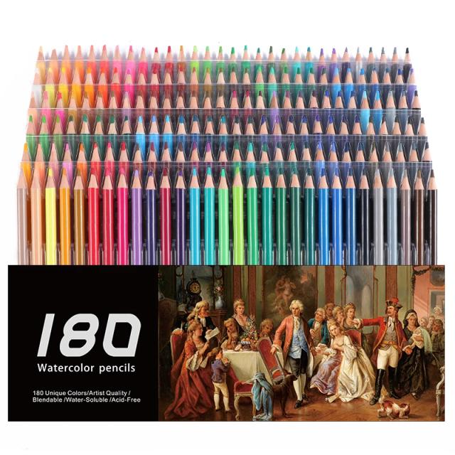 Kit de Lápis de Cor Coloridos para Arte e Desenho Profissional - Ideal para Estudantes e Crianças 05885