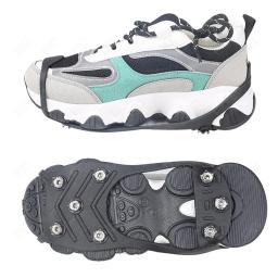 Eid 8 dentes escalada crampons para caminhada de inverno ao ar livre sapatos de pesca no gelo sapatos antiderrapante sapatos aço manganês cobre unisex - Image 2