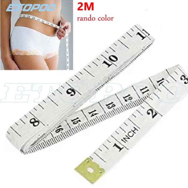 Fita Métrica Macia de 300 cm para Costura e Alfaiataria - Régua de Medição Essencial para Costureiras