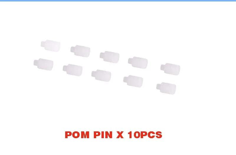 PCP Paintball HP Fill Valve, aço inoxidável Rod, 5pcs - Image 1