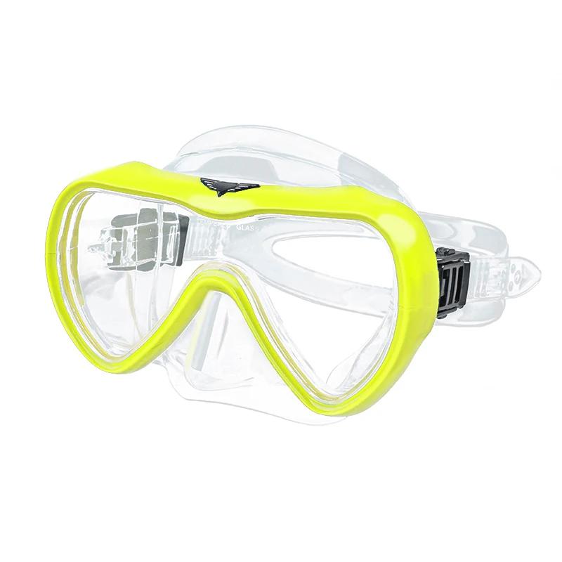 Máscara de mergulho profissional e snorkel, óculos anti-nevoeiro, tubo de respiração fácil óculos de natação, melhor equipamento de natação - Image 1