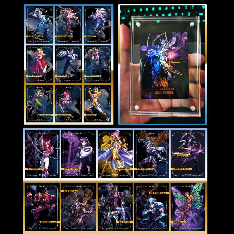Brinquedos saint seiya 20 espaços hobby jogos colecionáveis cartas de anime - Image 1