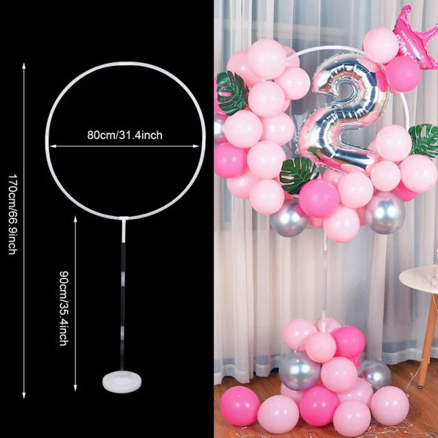 Guirlanda de Balões de Confete para Decorações de Festas de Aniversário Infantil, Chá de Bebê e Casamento