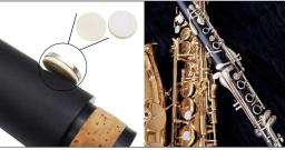 Comidox-Couro Clarinete Pads, Requintado Vento Acessórios Instrumento Substituição, 17pcs, Set - Image 5