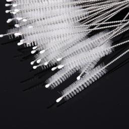 Kit Escova de limpeza para Palha, Tubo De Nylon, Aço Inoxidável, Escovas De Limpeza De Punho Longo, Limpador De Tubos, 10Pcs - Image 2