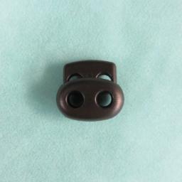 Fechadura de plástico com fecho duplo, 100 peças, fecho de fecho com fecho para amarrar roupa, cadarço para mola, tamanho 4mm 5mm - Image 4