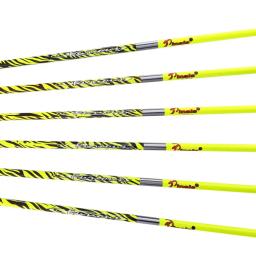 Alvo de flechas de carbono para tiro com arco composto, 300 340 400 500 600 32 polegadas id6.2 eixo para arco recurvo e de caça - Image 6