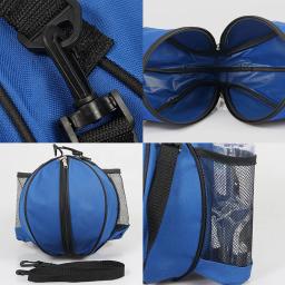 Bolsa De Ombro De Bola De Esporte Portátil, Basquete, Futebol, Voleibol, Mochila De Armazenamento, Forma Redonda, Alça De Ombro, Mochilas - Image 6