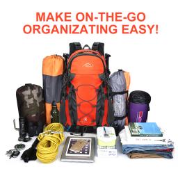 Mochila leve, muito adequada para montanhismo, caminhadas e camping, saco de 40 litros - Image 4