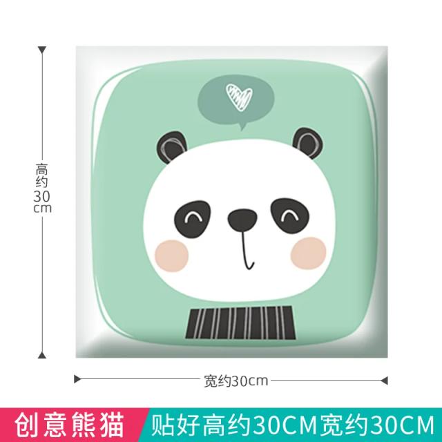 Papel de parede autoadesivo infantil com estampa de desenhos animados, ideal para decoração e segurança no quarto das crianças