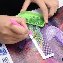 Régua para pintura com miçangas, acessórios para pintura, ferramentas para reparo, bordado com diamante, ajuste de mosaico, ferramentas régua corretora - Image 4