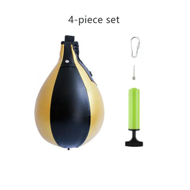 Bolsa de Pancada em Couro para Boxe: Ideal para Treinos de Velocidade e Condicionamento Físico