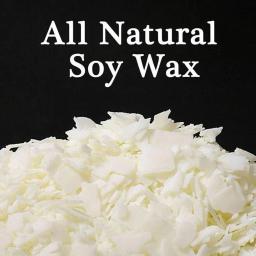 Cera natural da soja para a vela de diy que faz suprimentos encerado velas wicks material artesanal presente vela cera 100/500g - Image 3