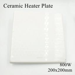 Placa de aquecimento de ar, 200*200mm, 220v, 800w, ir, placa de aquecimento de cerâmica, trabalho, bga, lâmpada para estação de retrabalho, x mm - Image 4