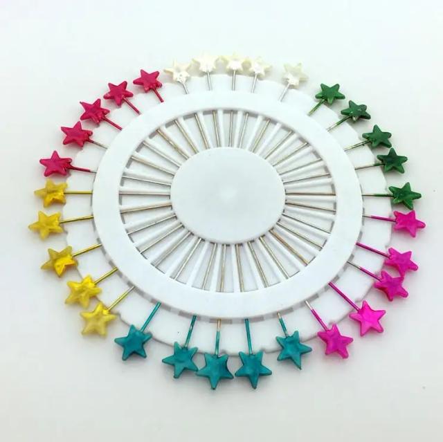 Pinos de Alfinetes para Costura e DIY - 30 Peças de 55mm para Acessórios e Ferramentas Artesanais
