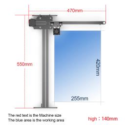 NEJE 3 Plus Sem Fio CNC Laser Carver, Cortador De Madeira, Gravador De Aço Inoxidável, Impressora De Metal, App Control, A40640, A40630, N40630 - Image 4