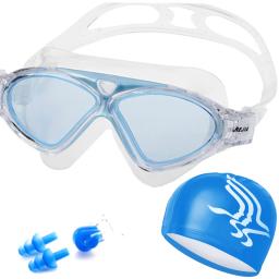 Óculos de natação ajustáveis de silicone profissional, óculos UV anti-fog para homens e mulheres, mergulho, esportes aquáticos, óculos de natação - Image 2
