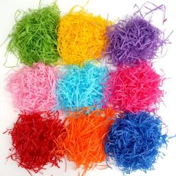 Confetti De Seda De Raffia Viva, Caixa De Presente Do Natal DIY, Material De Enchimento Da Caixa De Doces, Fontes De Festa De Casamento Em Casa, 20-100g - Image 3