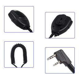 Microfone de mão rádio em dois sentidos walkie talkie alto-falante mic k-tipo para BF-888S UV-82 UV-5R UV-5RPro h9 h7 rádio presunto ksun mic01 - Image 5