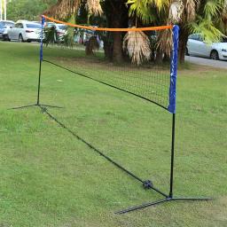 Rede de Tênis Portátil com Suporte, Rede de Badminton Profissional, Casa e Exterior, Altura Ajustável, 3.1m, 4.1m, 5.1m, 6.1m - Image 6