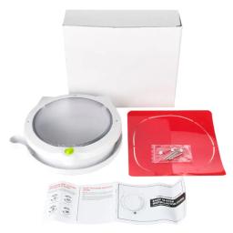 Porta redonda com fecho 4 vias para gato, janela plástico para animais estimação, porta segura com tampa, qualidade premium - Image 3
