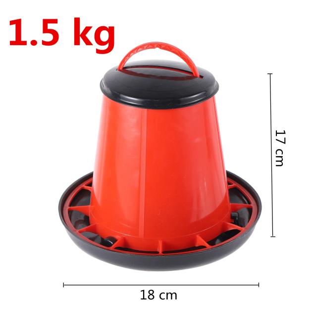 Alimentador Automático de Frangos de Alta Qualidade para Fazendas - Disponível em 1.5kg, 3kg e 6kg