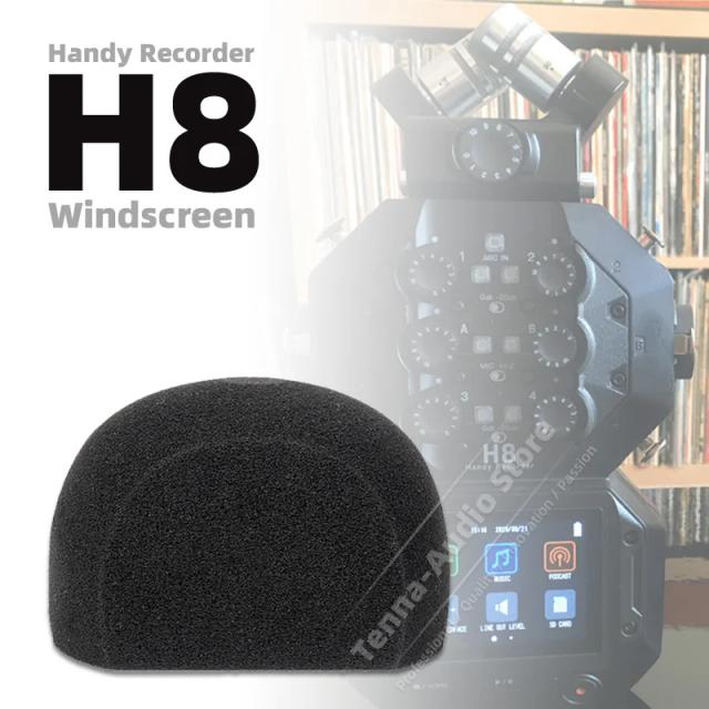 Filtro Pára-brisas Handy Mic: Proteção Espumosa para Gravadores e Microfones, Ideal para Zoom H8