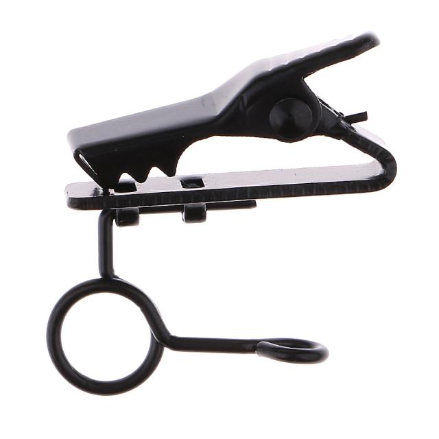 Suporte para Microfone de Lapela 6mm - Acessório Ideal para Palcos, Discursos e Palestras