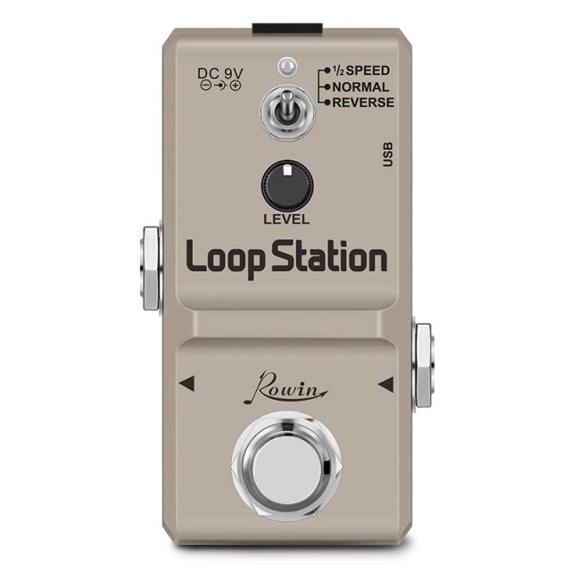 Compressor Pedal Rowin-EQ: Ganho, Distorção, Fuzz, Noise Gate, Tuner, Modulação, Delay e Reverb em Perfeita Harmonia para Guitarra