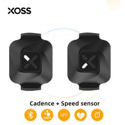 XOSS-Sensor de Cadência para Bicicleta App, Monitor de Freqüência Cardíaca, Velocímetro, ANT Plus, Bluetooth 4.0, apto para Garmin, Bryton, Computador Ciclo e Bicicleta App, Novo - Image 1