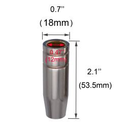 Bico cônico e copo de proteção, bico a gás para maçarico de solda 15ak mb15 mig mag, 10 peças - Image 2