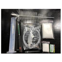 Kit de limpeza de vinho e cerveja caseira, semiautomático, tubo de sifão, termômetro brix/medidor de álcool, papel de teste - Image 1