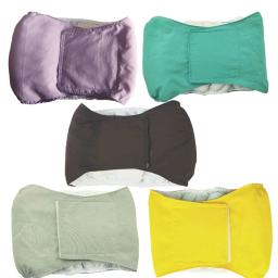 Envoltórios de cães masculinos de alta absorção, fraldas laváveis para cães, incontinência e treinamento para animais, Premium - Image 5